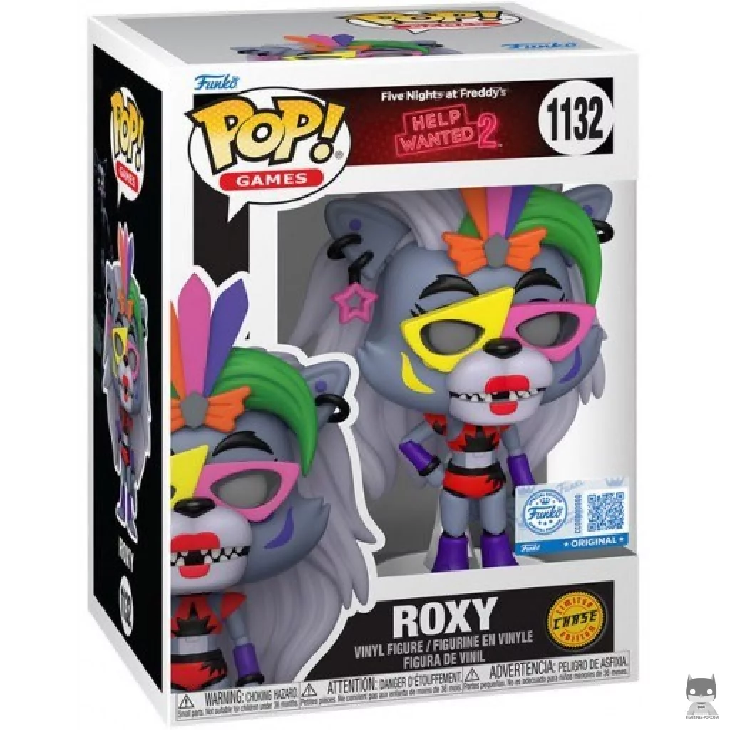 Roxy (Chase) Funko Pop! figure in its box
