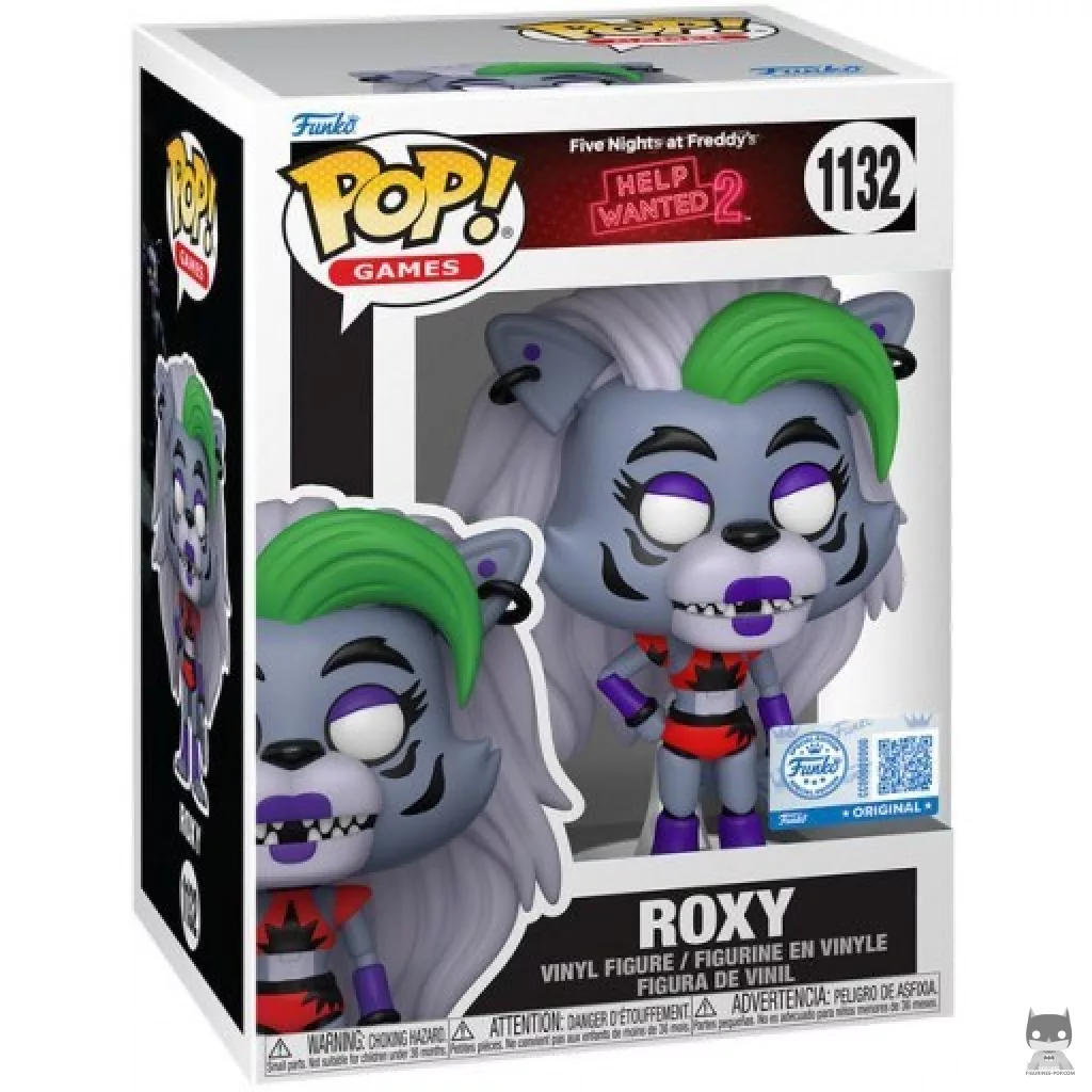 Roxy Funko Pop! figure in its box