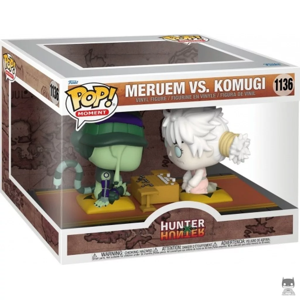 Meruem vs Komugi Funko Pop! figure in its box