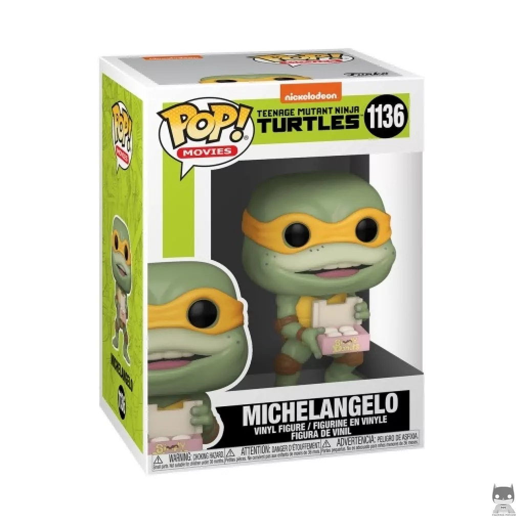 Michelangelo Funko Pop! figure in its box