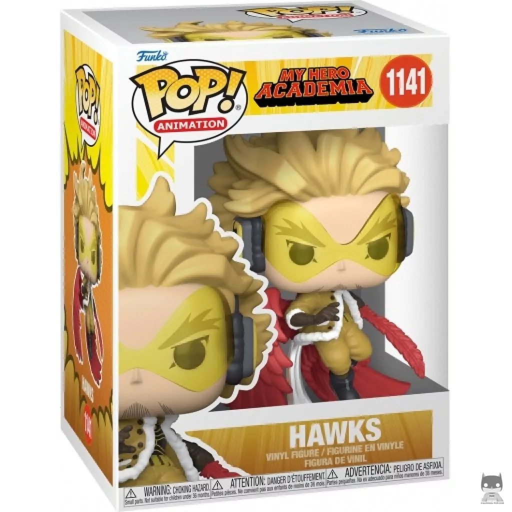 Hawks Funko Pop! figure in its box