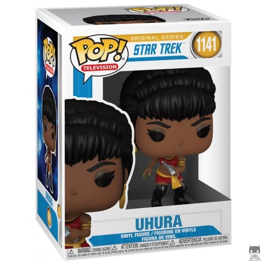 Uhura Funko Pop! figure in its box