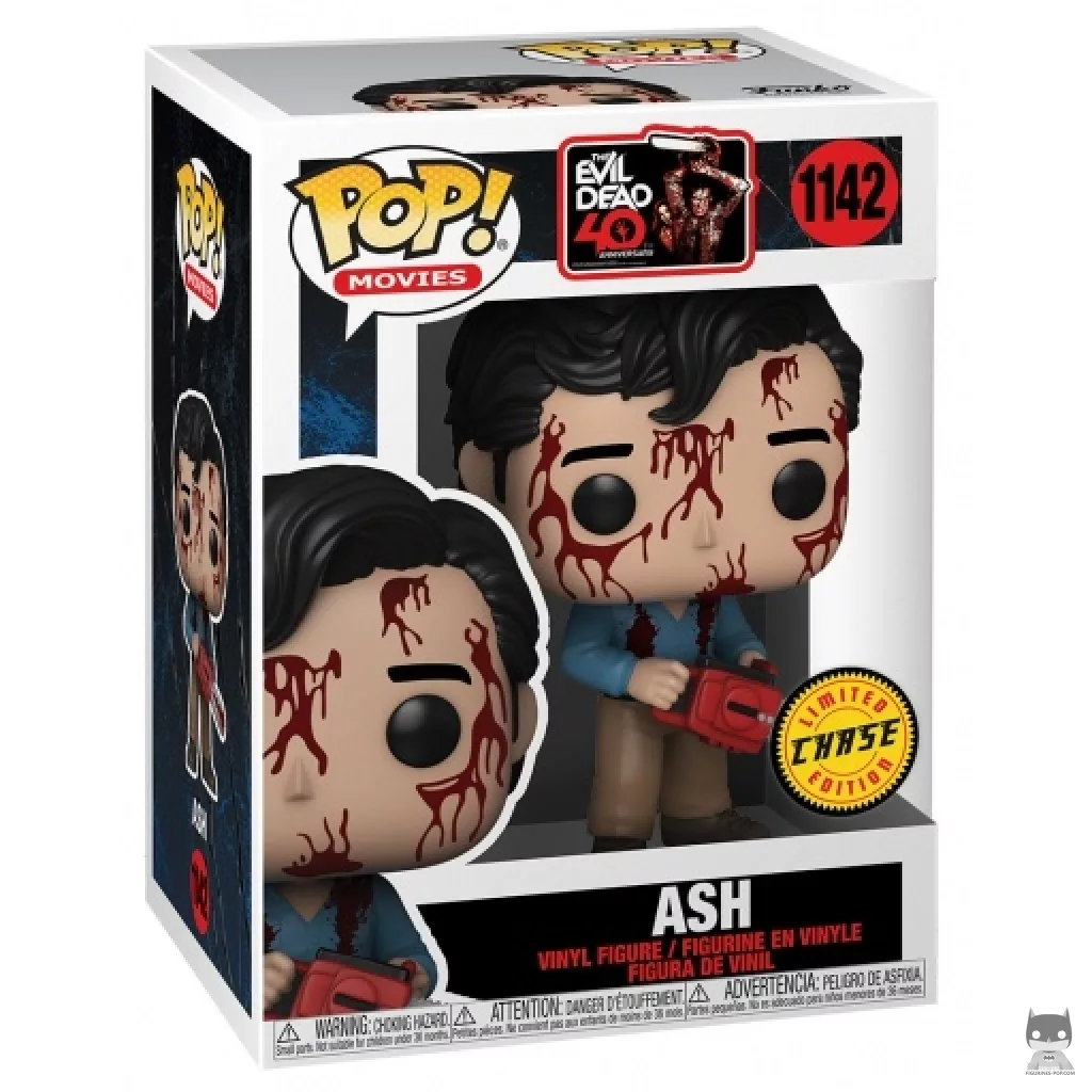 Ash (Chase) Funko Pop! figure in its box