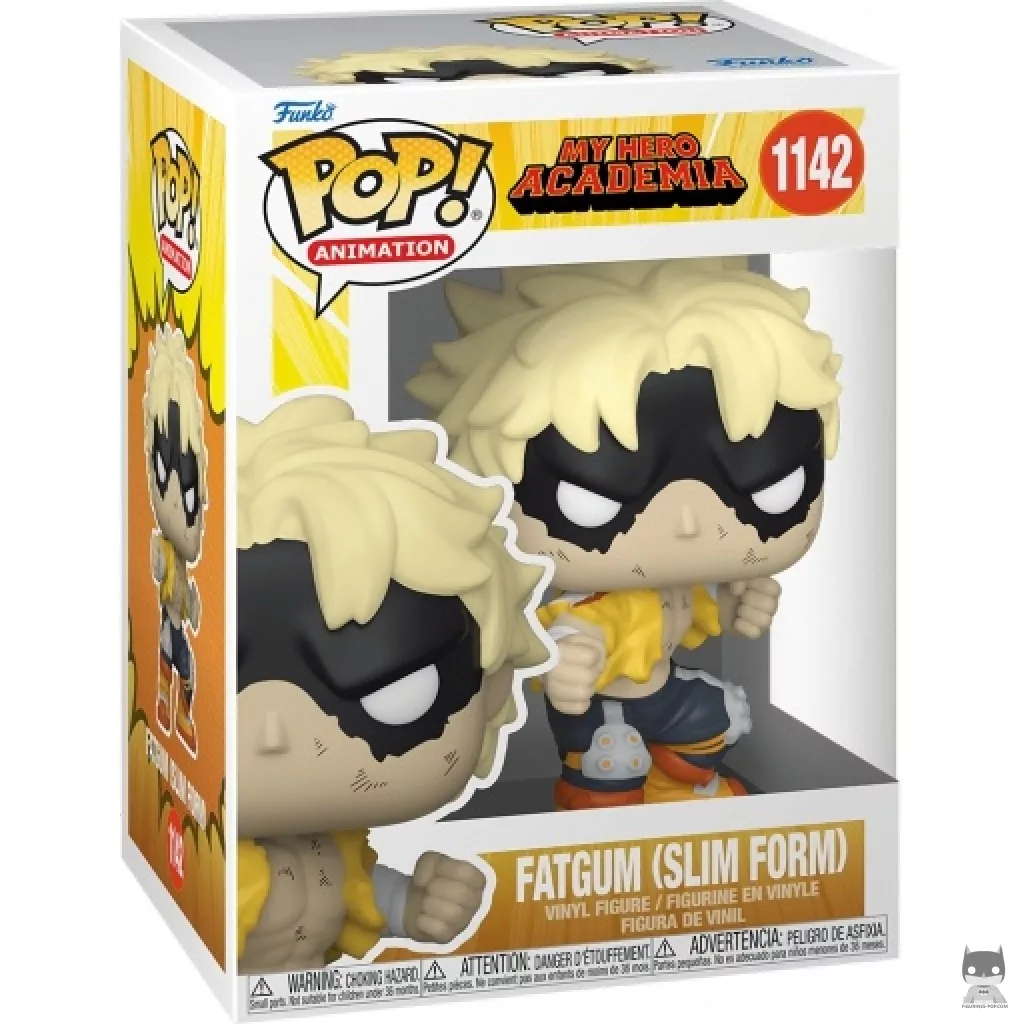 Fat Gum Slim Form Funko Pop! figure in its box