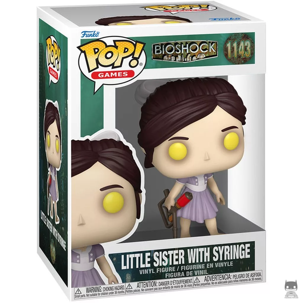Little Sister with syringe Funko Pop! figure in its box
