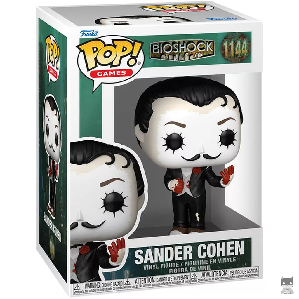 Sander Cohen Funko Pop! figure in its box