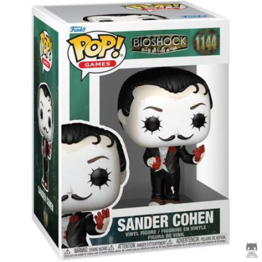 Sander Cohen Funko Pop! figure in its box