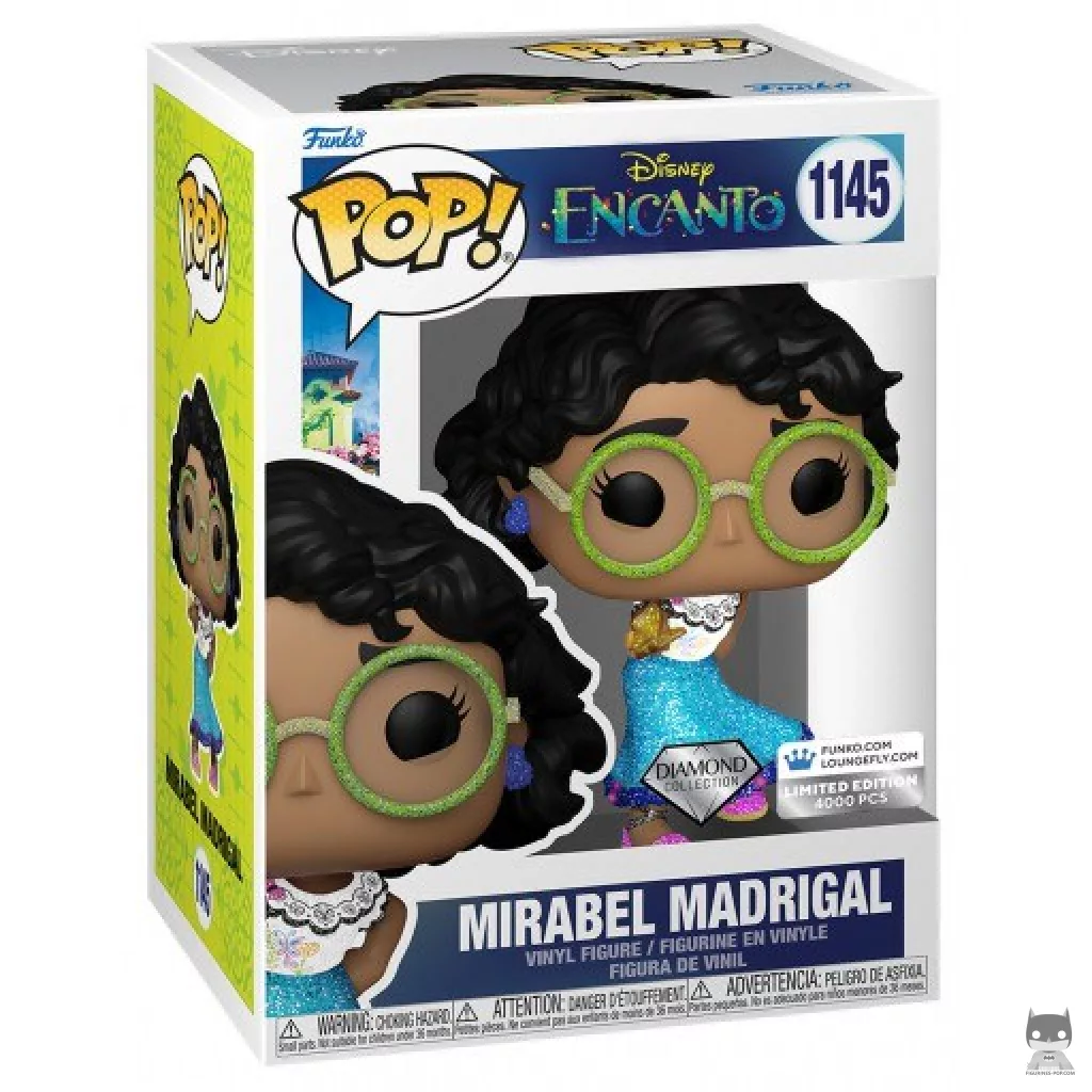 Mirabel Madrigal (Diamond Glitter) Funko Pop! figure in its box