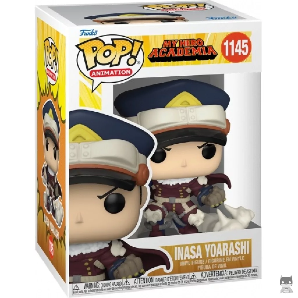 Inasa Yoarashi Funko Pop! figure in its box
