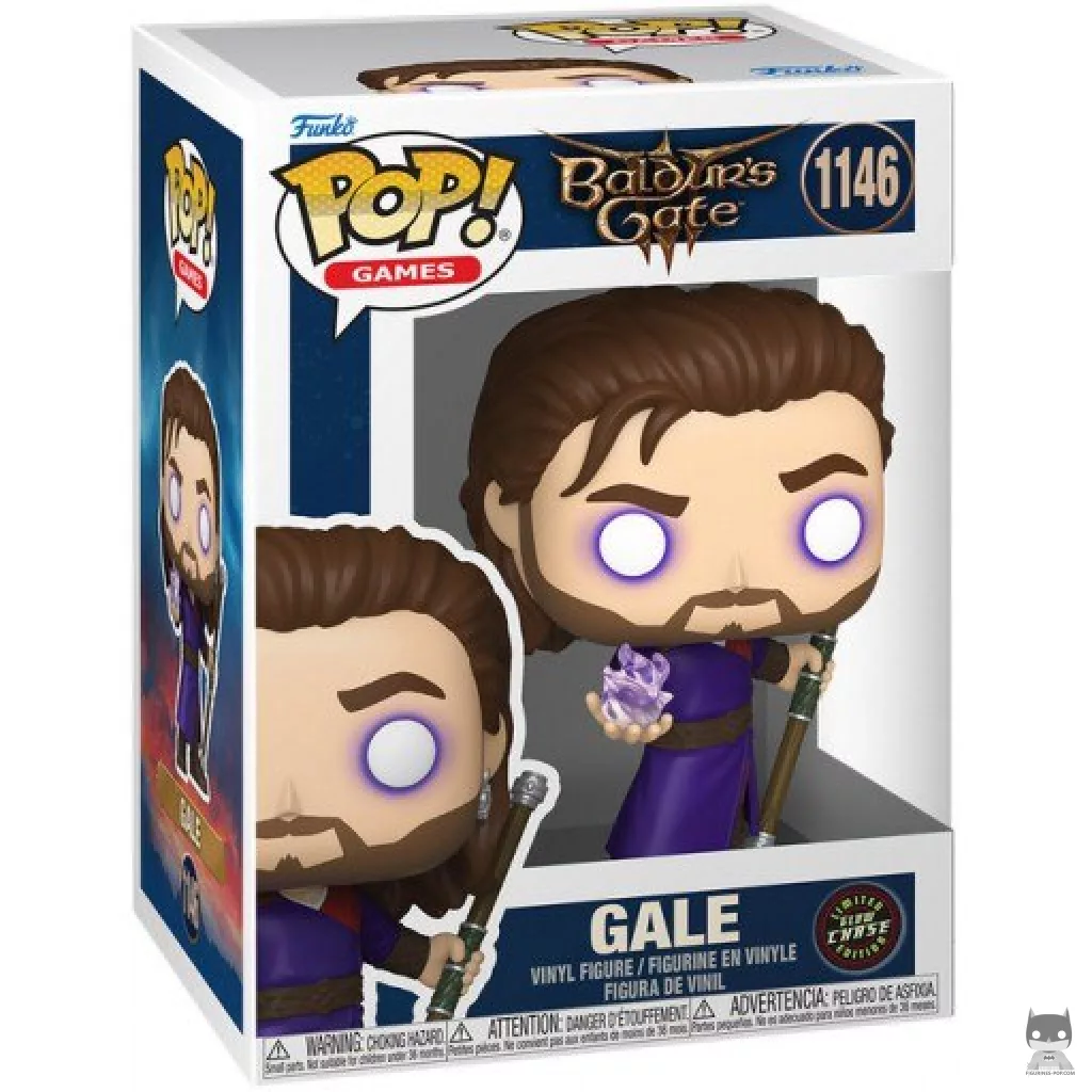 Gale (Chase & Glow in the Dark) Funko Pop! figure in its box