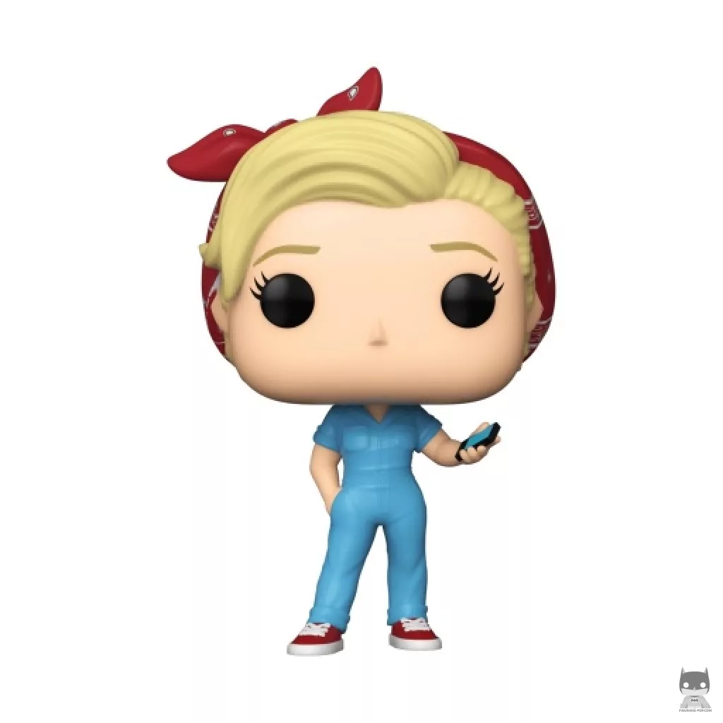 Leslie the Riveter Funko Pop! figure (Parks and Recreation)