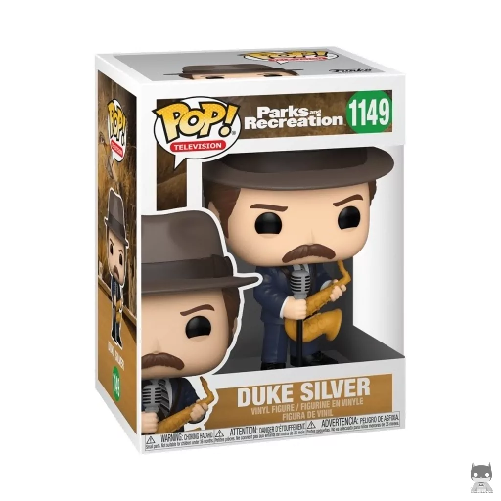 Duke Silver Funko Pop! figure in its box