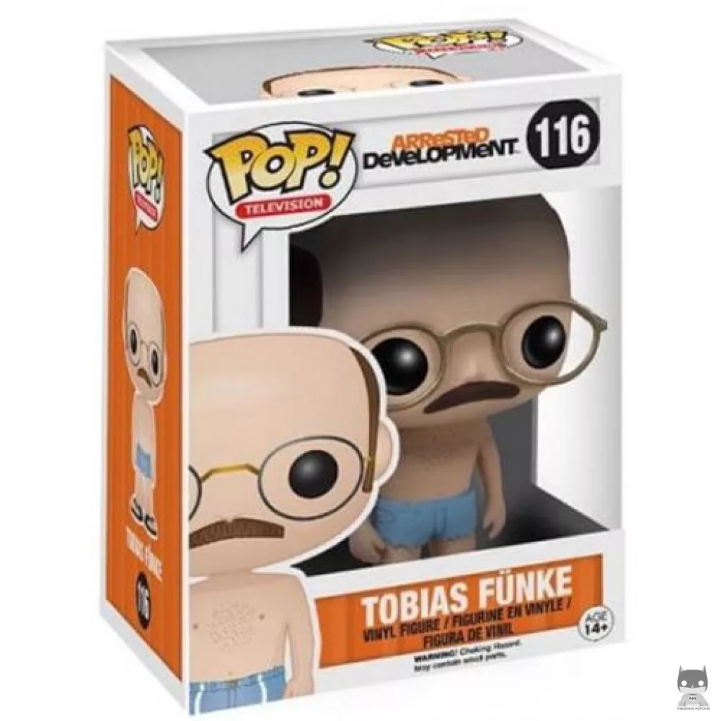 Tobias Funke Funko Pop! figure in its box