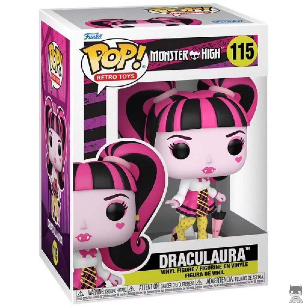 Draculaura Funko Pop! figure in its box