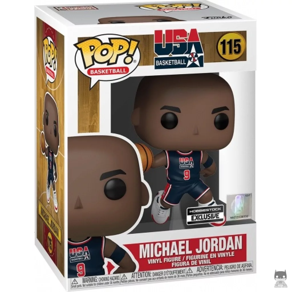Michael Jordan Funko Pop! figure in its box