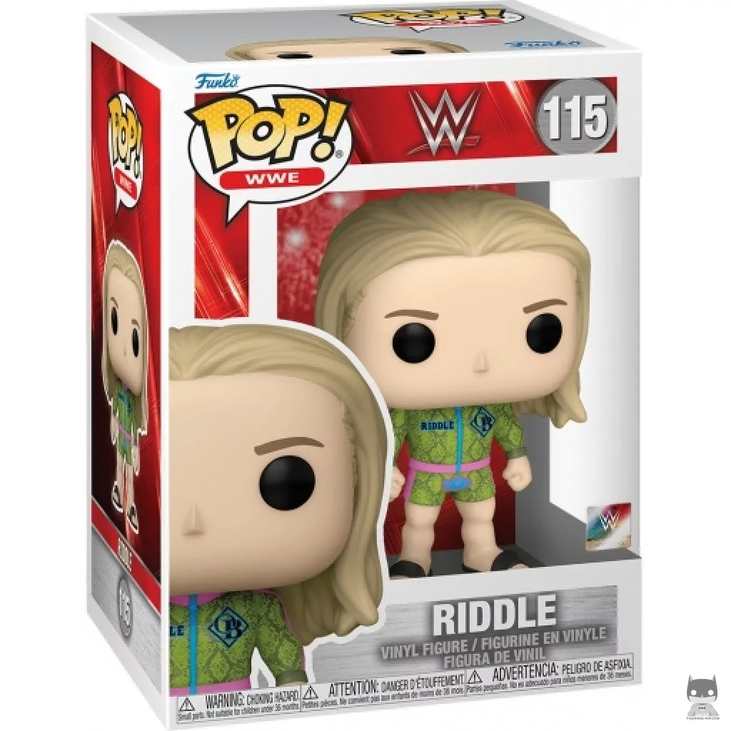 Riddle Funko Pop! figure in its box