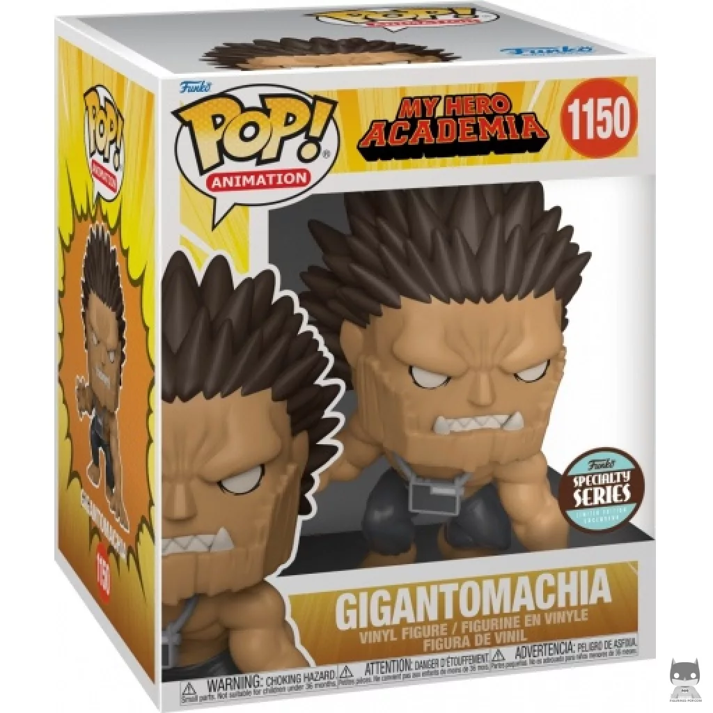 Gigantomachia (Supersized) Funko Pop! figure in its box