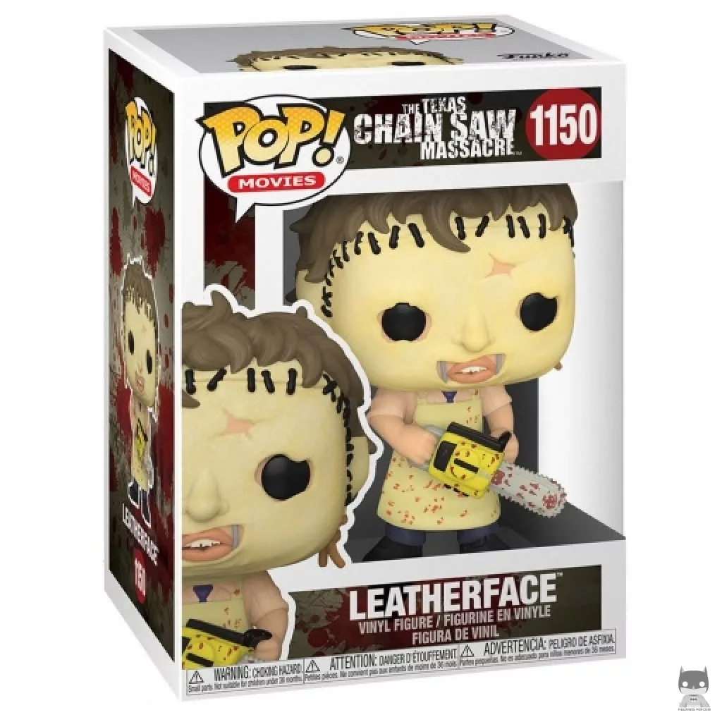 Leatherface Funko Pop! figure in its box