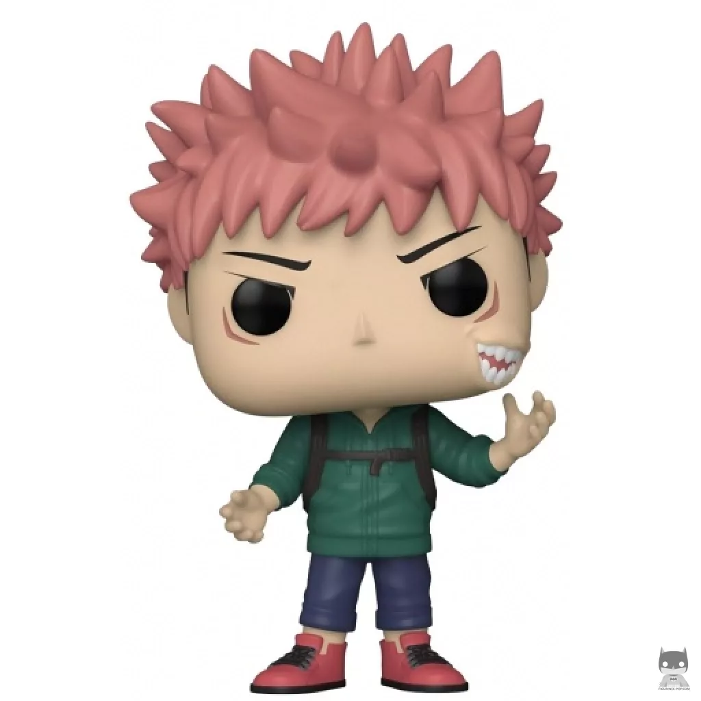 Yuji with Sukuna Funko Pop! figure (Jujutsu Kaisen)