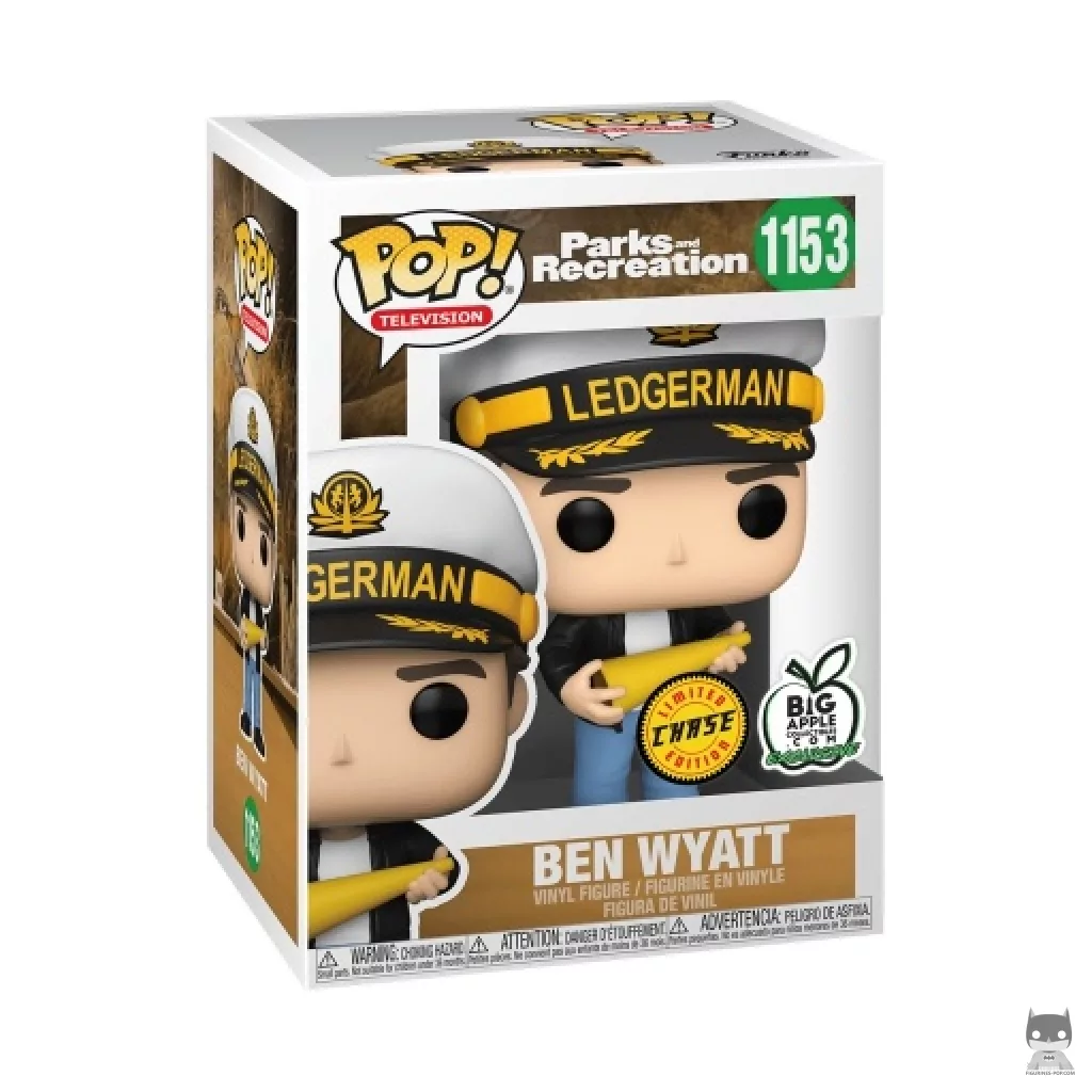 Ben Wyatt (Chase) Funko Pop! figure in its box