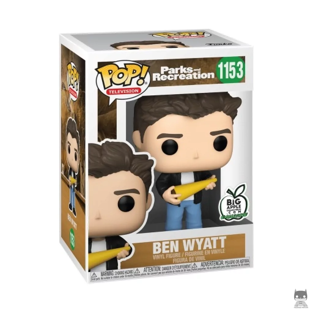 Ben Wyatt Funko Pop! figure in its box