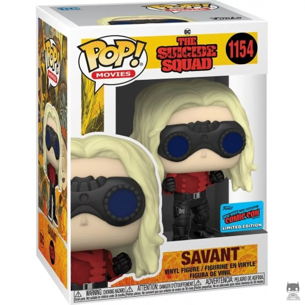 Savant Funko Pop! figure in its box