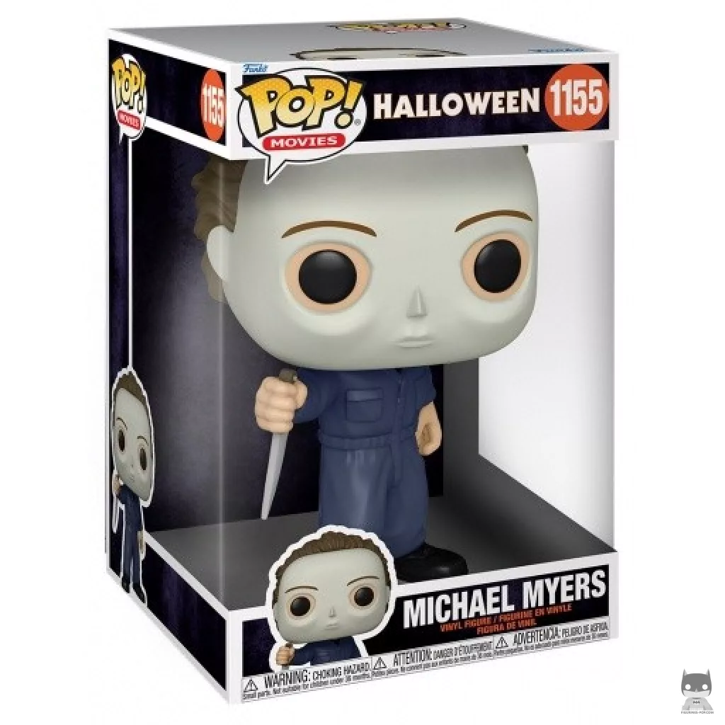 Michael Myers (Supersized) Funko Pop! figure in its box