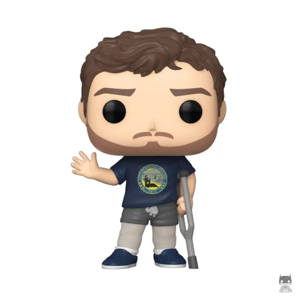 Andy with Leg Casts Funko Pop! figure (Parks and Recreation)