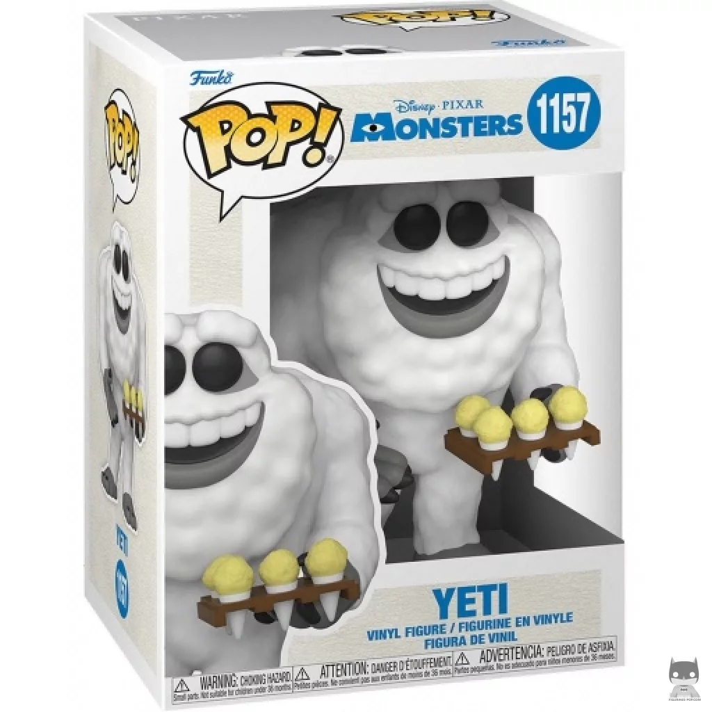 Yeti with Icecreams Funko Pop! figure in its box