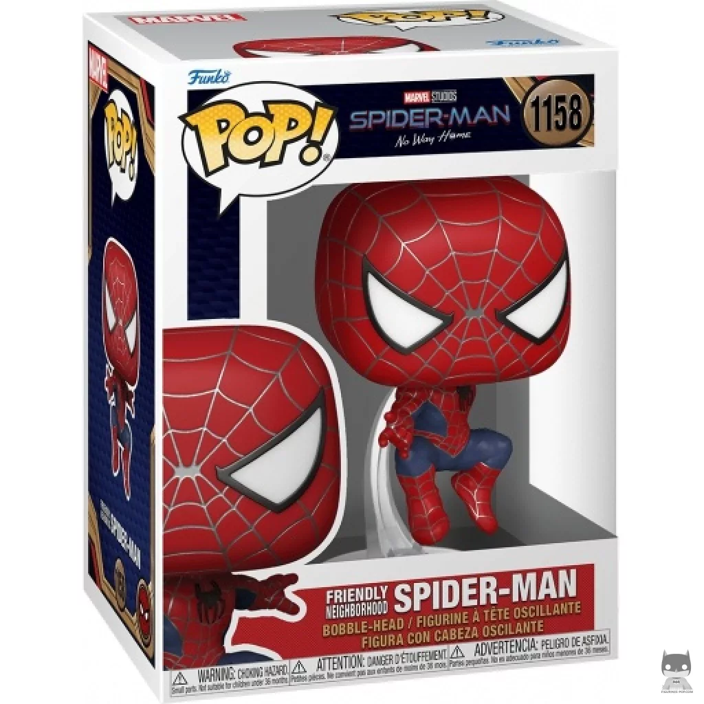 Friendly Neighborhood Spider-Man (Tobey Maguire) Funko Pop! figure in its box