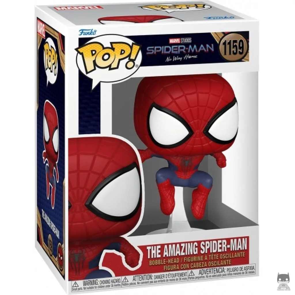 The Amazing Spider-Man (Andrew Garfield) Funko Pop! figure in its box