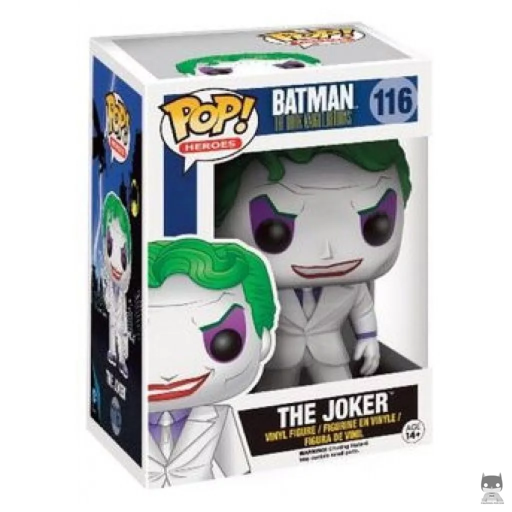 The Joker with Knife Funko Pop! figure in its box