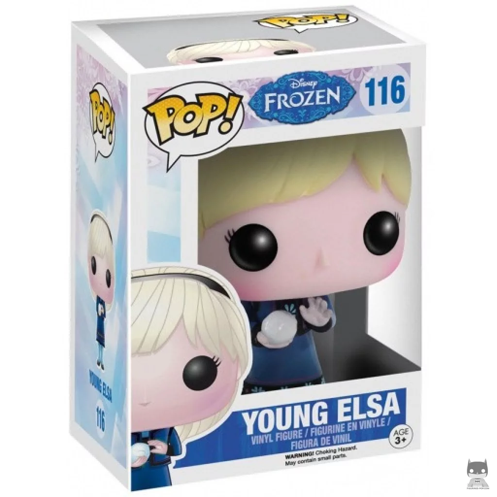 Young Elsa Funko Pop! figure in its box