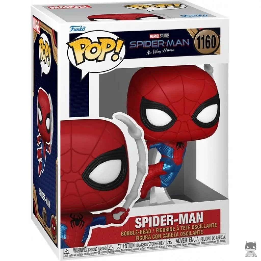 Spider-Man Finale Suit Funko Pop! figure in its box