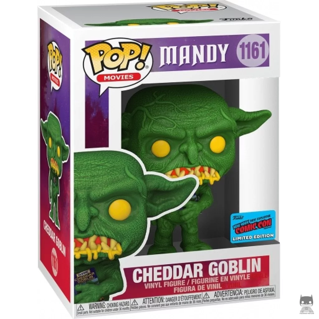 Cheddar Goblin Funko Pop! figure in its box