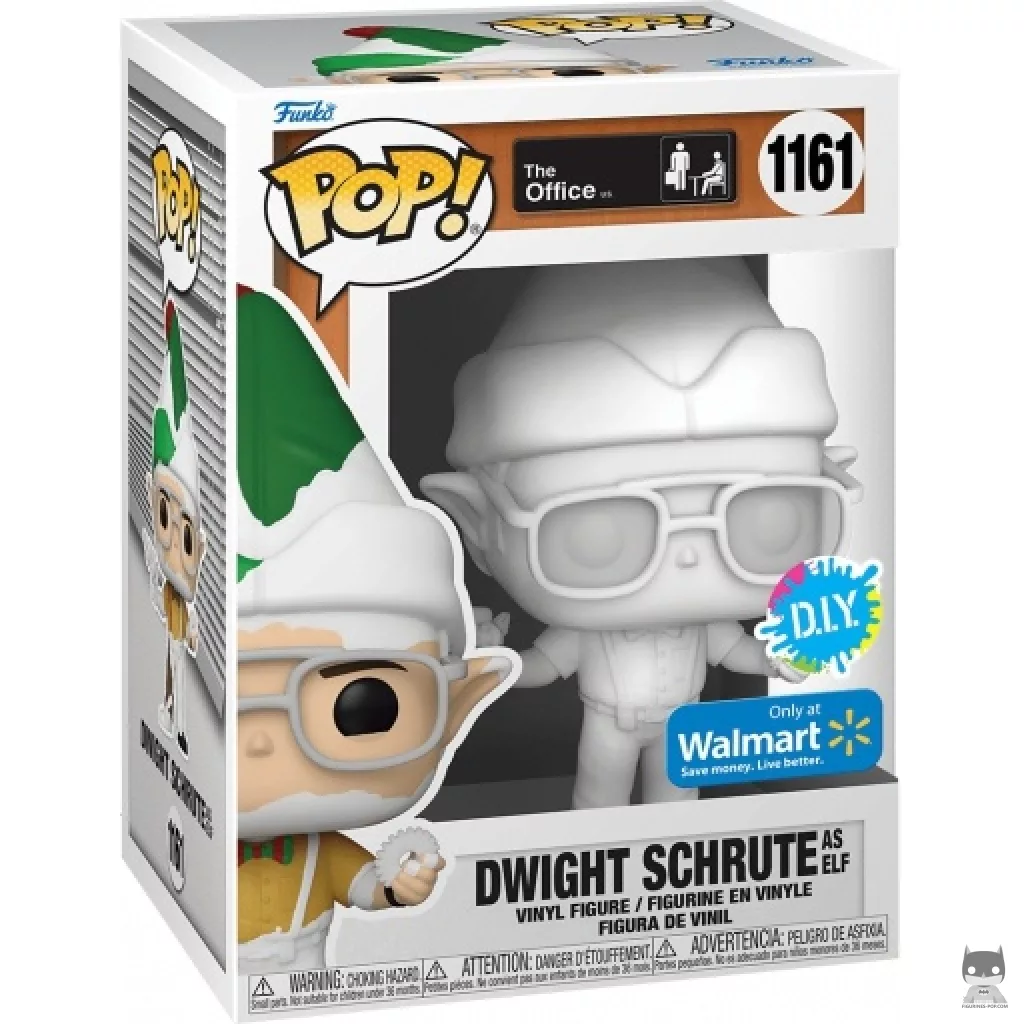 Dwight Schrute as Elf (D.I.Y) Funko Pop! figure in its box