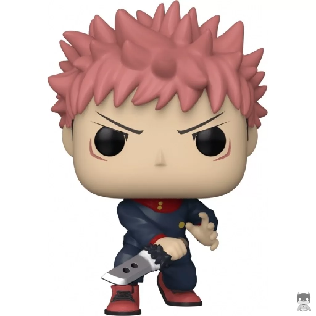 Yuji Itadori with Slaughter Demon Funko Pop! figure (Jujutsu Kaisen)