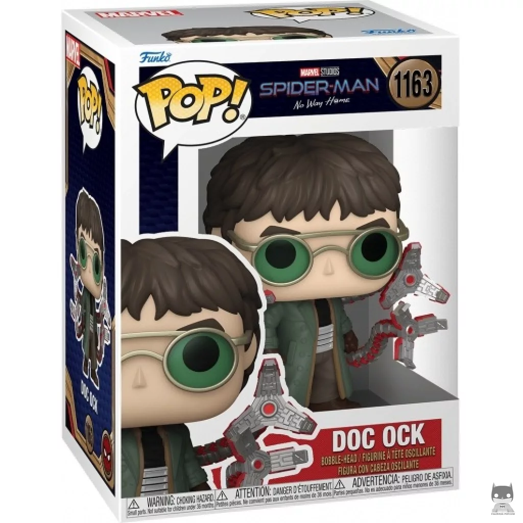 Doc Ock Funko Pop! figure in its box