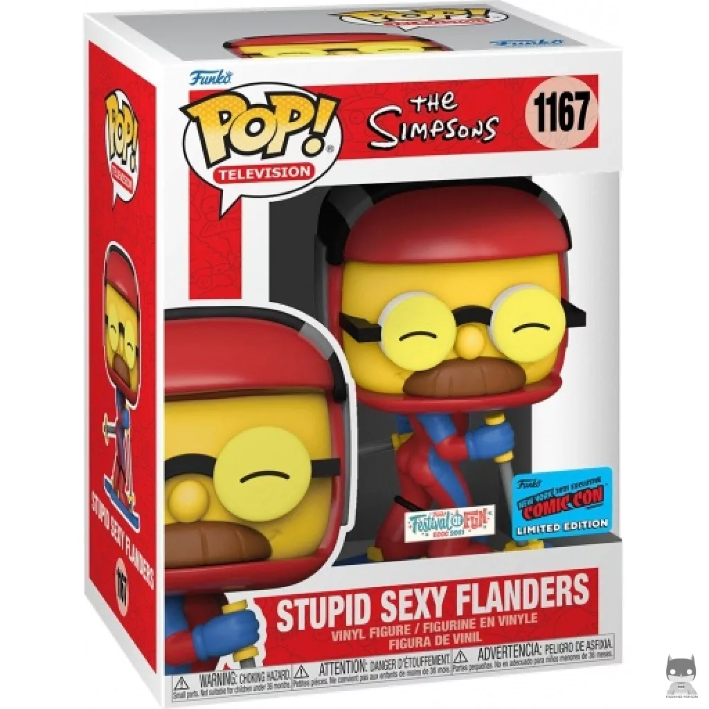 Stupid Sexy Flanders Funko Pop! figure in its box