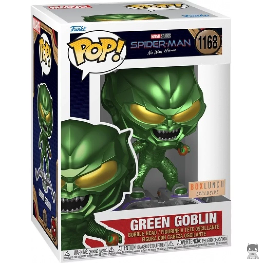Green Goblin Funko Pop! figure in its box