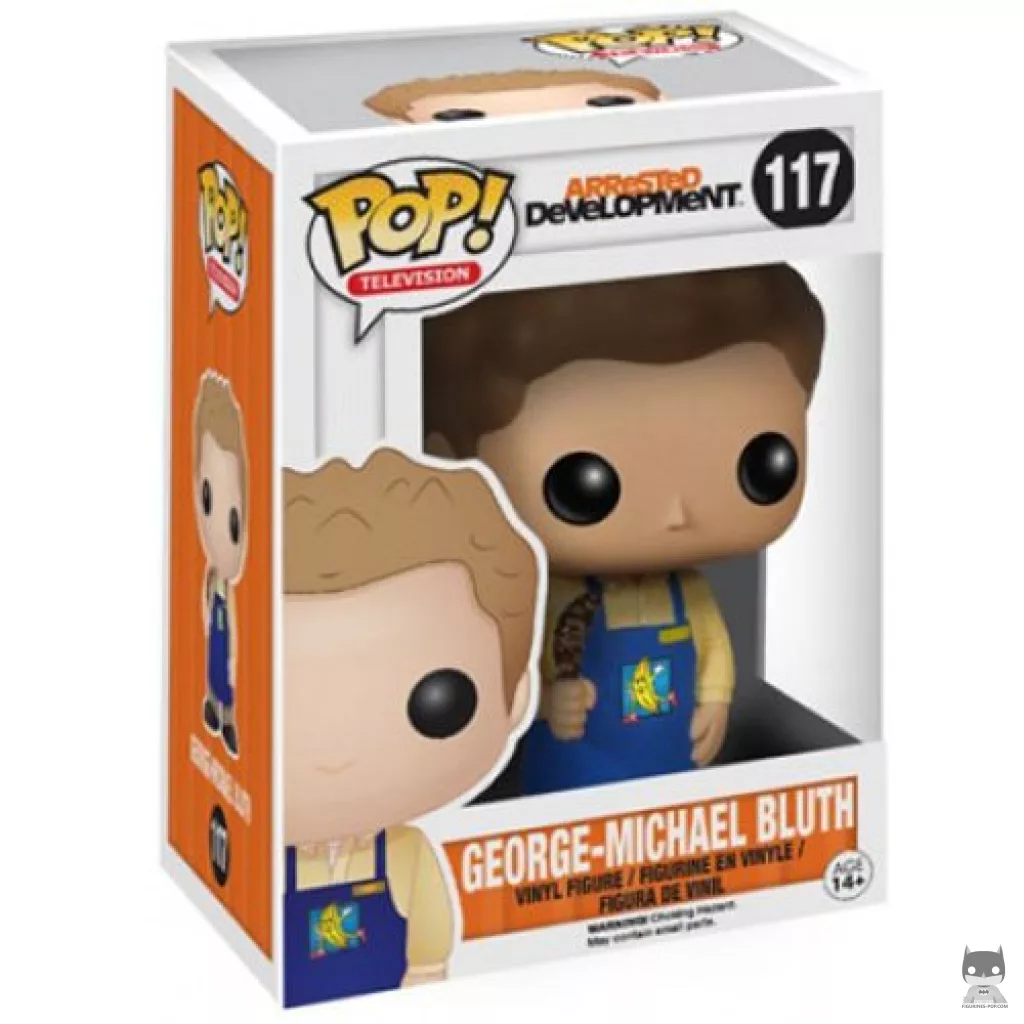 George-Michael Bluth (in Banana Stand Uniform) Funko Pop! figure in its box