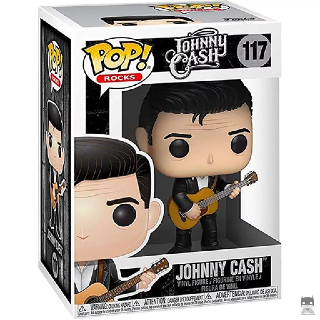 Johnny Cash Funko Pop! figure in its box