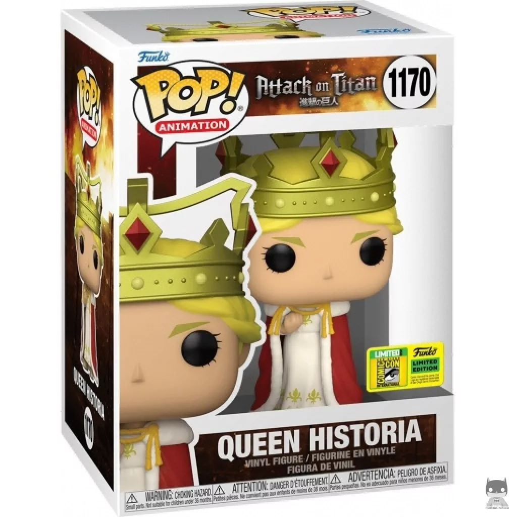 Queen Historia Funko Pop! figure in its box