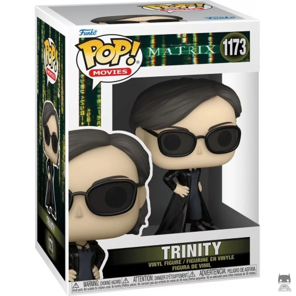 Trinity Funko Pop! figure in its box
