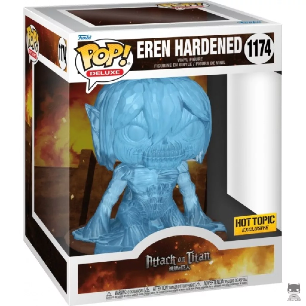 Eren Hardened Funko Pop! figure in its box