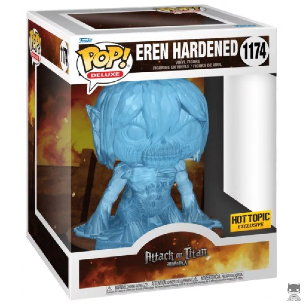 Eren Jaeger (Translucent) Funko Pop! figure in its box