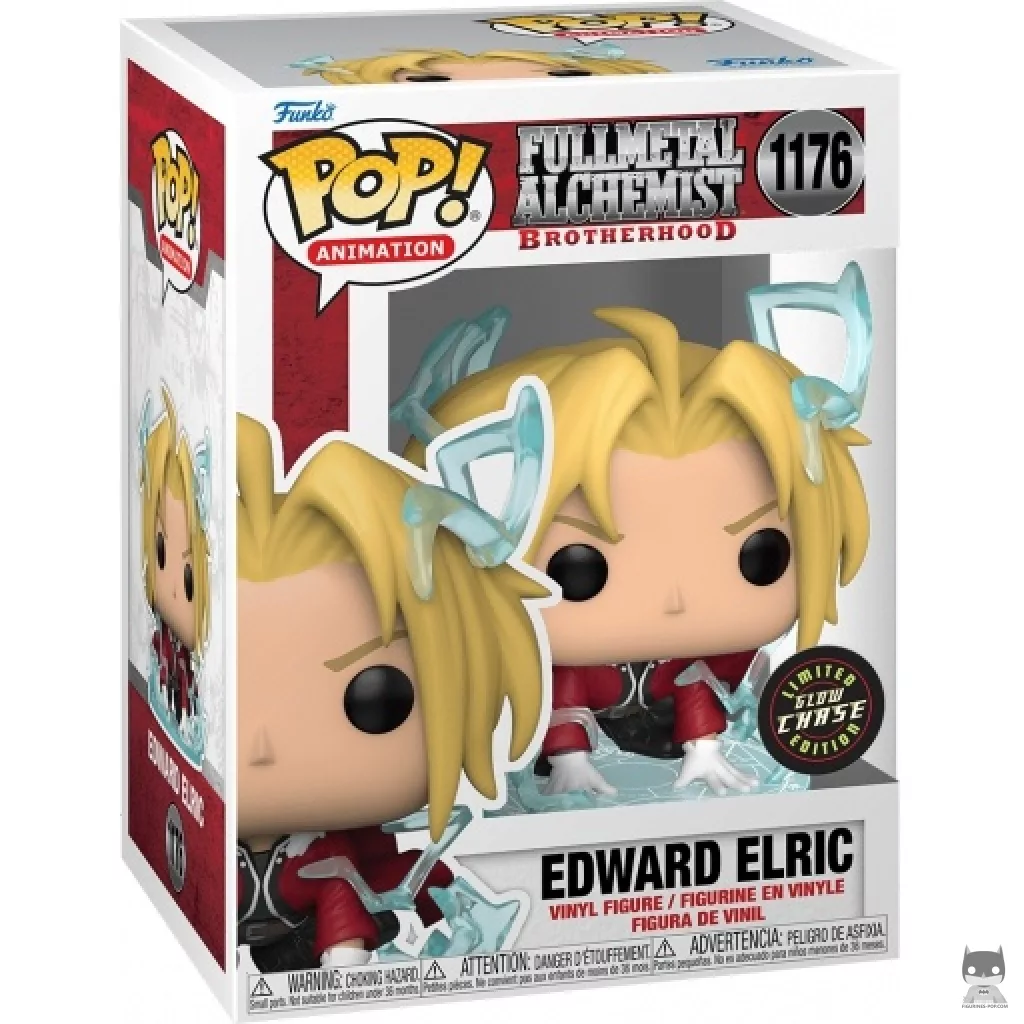 Edward Elric (Chase & Glow in the Dark) Funko Pop! figure in its box