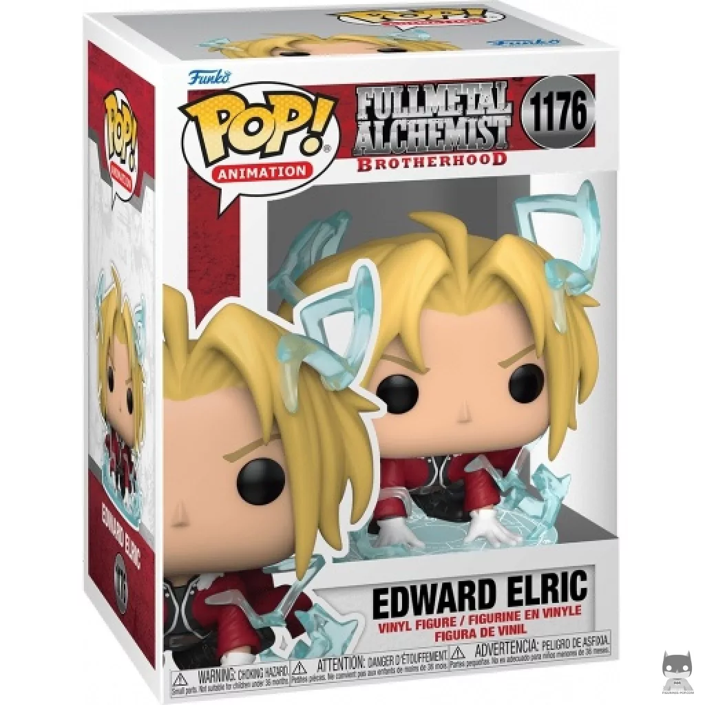Edward Elric Funko Pop! figure in its box
