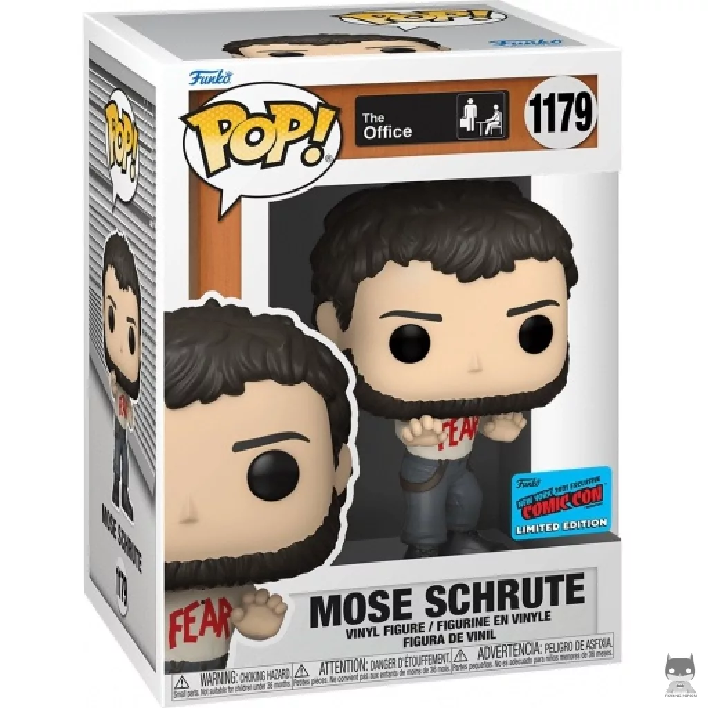 Mose Schrute Funko Pop! figure in its box