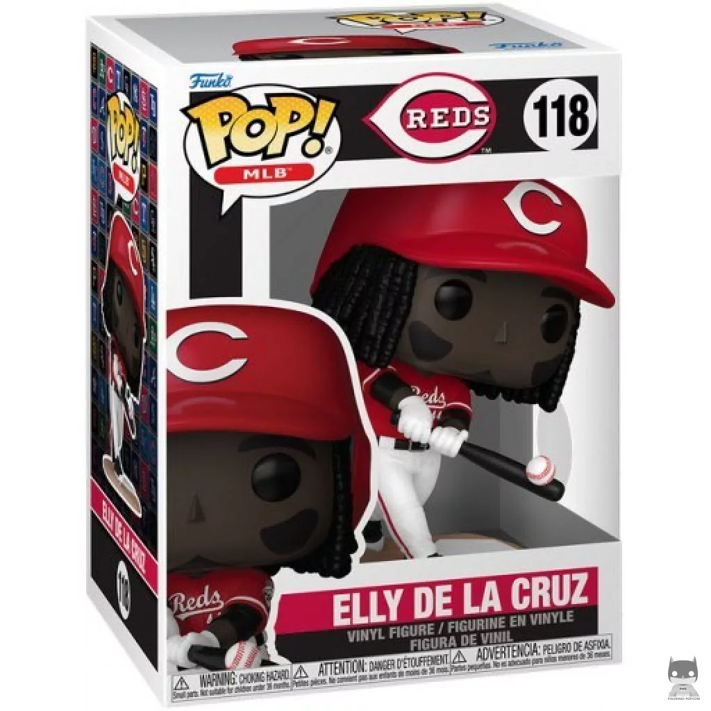 Elly de la Cruz Funko Pop! figure in its box